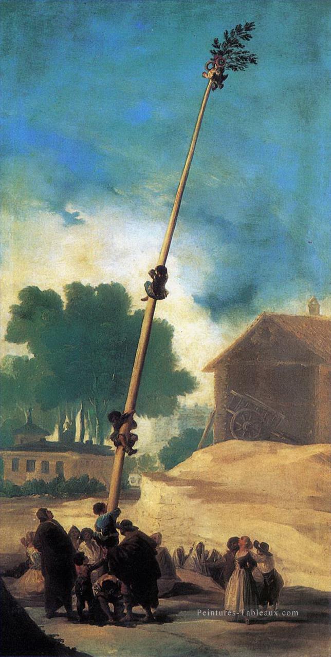 Le Pôle Gras Francisco de Goya Peintures à l'huile